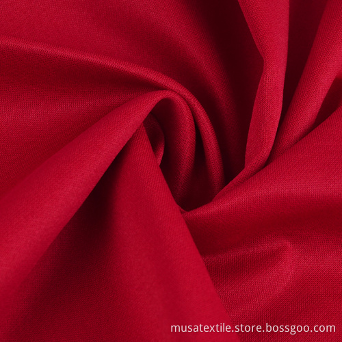 Polyester DTY Spandex Solid Dye Scuba Fabric